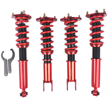 三部改装减震器 4x Coilover Spring & Shock Assembly for Toyota Supra 1993-2002 JPN JZA80 RZ RZ-S SZ SZ-R,Soarer 1991-2000 JPN JZZ30 2.5GT-T, Lexus 1992-2000 SC300 JZZ30 SC400 UZZ30