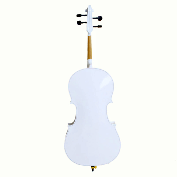 4/4 白色大提琴 盒 弓子 松香-31