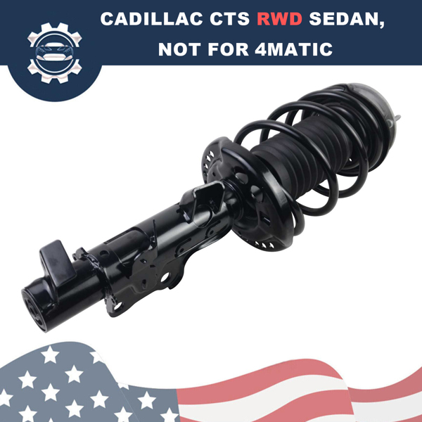 减震器 Front Left Shock Strut Assy For Cadillac CTS 2015-2019 RWD with Electric 23142942 23247464-4