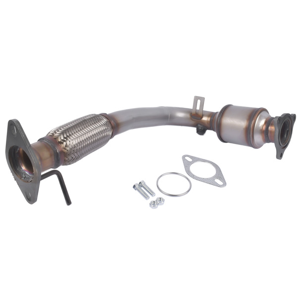 三元催化器 Catalytic Converter Exhaust Flex Pipe for Chevy Equinox GMC Terrain 2.4L L4 2010-2014 16581 59521 50507 644015-2