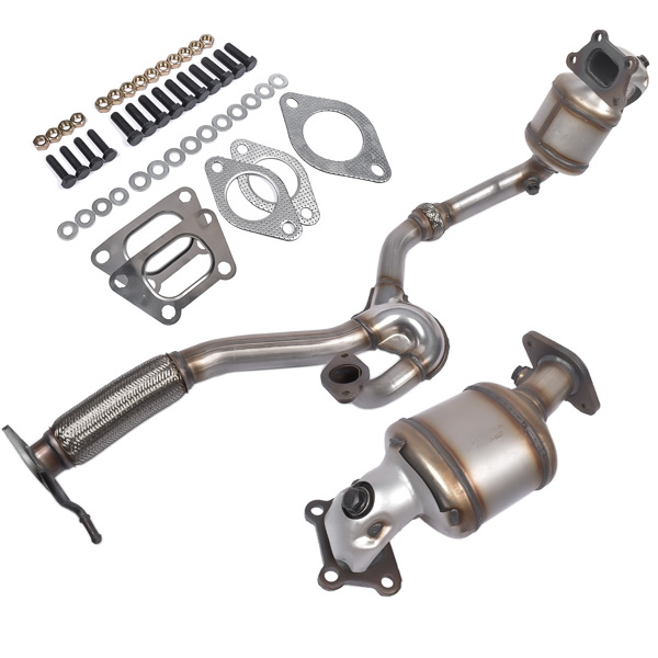  三元催化器 Front Catalytic Converter & Flex Pipe for Cadillac SRX 3.0L V6 2010-2011 10H41324 10H41323-4