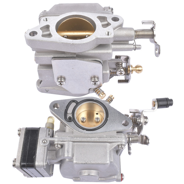 化油器 Upper and Lower Carburetor Kit For Yamaha 2 stroke 20HP 25HP Outboard Engine 1988-2003 6L2-14301-11-00 6L2-14302-11-00-1