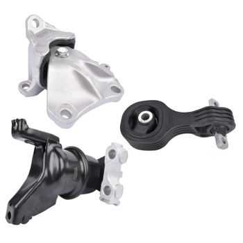 发动机支架套装 3 Pcs Motor Trans Mounts Set for 2012-2013 Honda Civic Automatic Engine A65031 EM-A65031