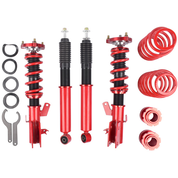 三部改装减震器 4x Coilovers Shocks Suspension Kit Front Rear for Honda Civic 2012-2015, Acura ILX (DE) 2013-2016-4