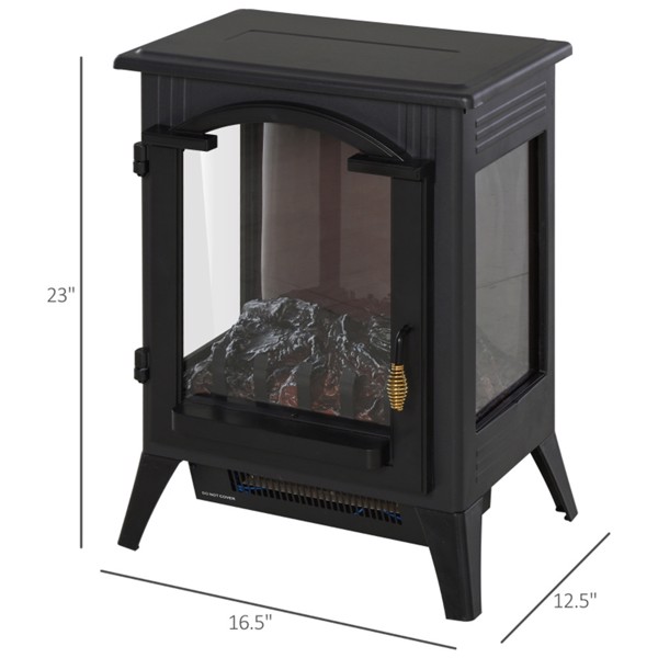 750W / 1500W 23“电炉，独立式壁炉加热器 （ Amazon Shipping）（WalMart禁售）（周末不发货）-4