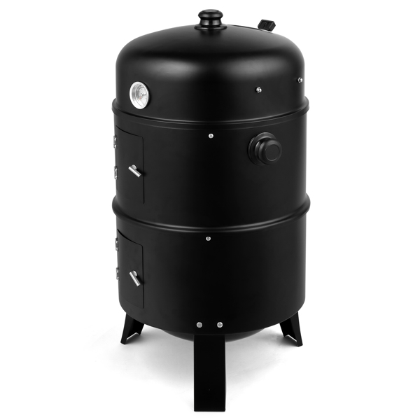  80*41*48cm 黑色 烟熏炉 铁喷塑 碳烤炉 欧洲 N001-3