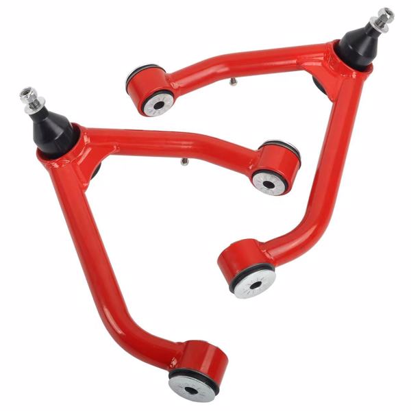 MT042020     2007-2018 Chevrolet Silverado 2-4"Front Upper Control Arms Red（禁售temu）(不支持无理由退货)（禁售亚马逊）-2