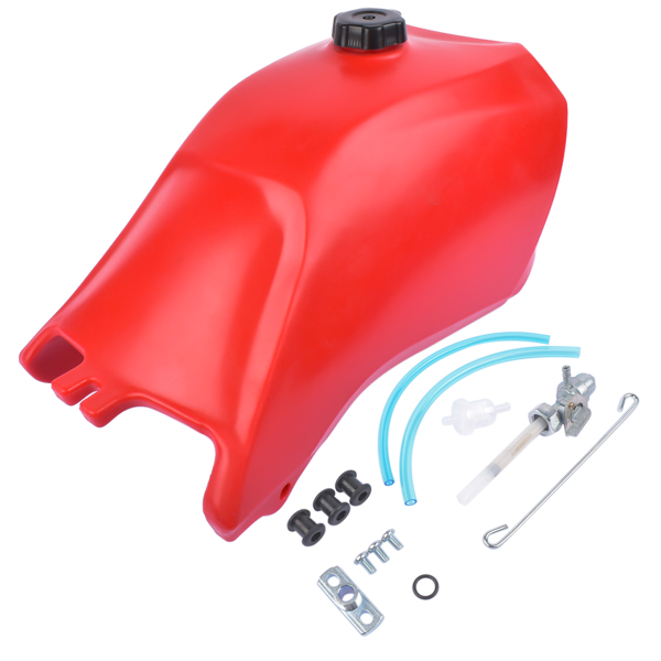 汽油箱 Fuel Tank Cap & Petcock Red for Honda Fourtrax TRX300 TRX300FW 1993-2000 11325-123-7