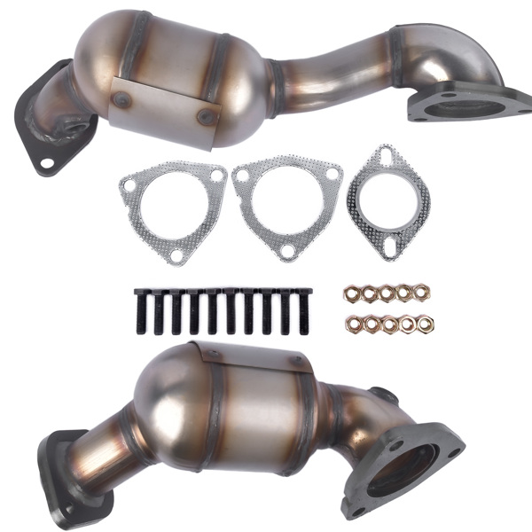 三元催化器 Catalytic Converter Front Pair L+R 19533 19534 for Ford Explorer, Taurus Lincoln MKS, MKT 3.5L-8