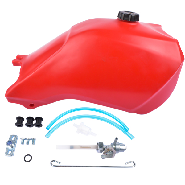 汽油箱 Fuel Tank Cap & Petcock Red for Honda Fourtrax TRX300 TRX300FW 1993-2000 11325-123-3