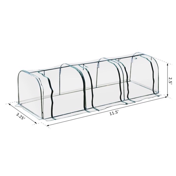 mini 温室棚- PVC （Swiship-发货）（WalMart禁售）-5
