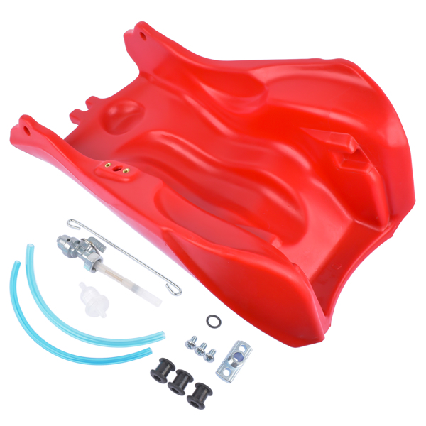 汽油箱 Fuel Tank Cap & Petcock Red for Honda Fourtrax TRX300 TRX300FW 1993-2000 11325-123-8