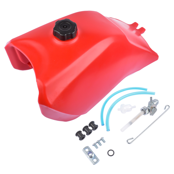 汽油箱 Fuel Tank Cap & Petcock Red for Honda Fourtrax TRX300 TRX300FW 1993-2000 11325-123-6