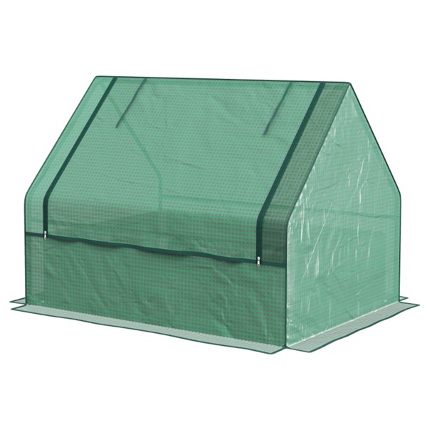 mini 温室棚-  绿色和银色 （Swiship-发货）（WalMart禁售）-3