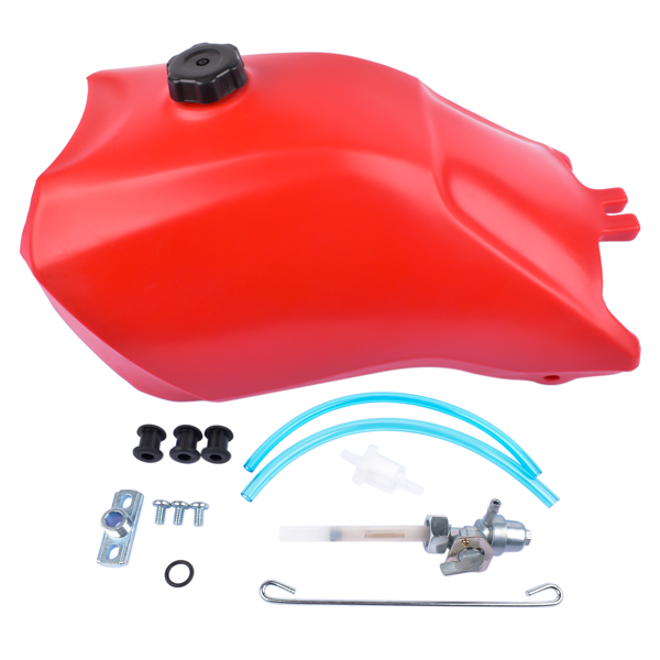 汽油箱 Fuel Tank Cap & Petcock Red for Honda Fourtrax TRX300 TRX300FW 1993-2000 11325-123-4