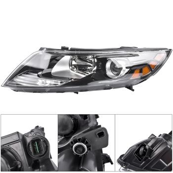  大灯 Headlight Assembly W/o Bulb Front Left Side For Kia Optima EX LX Sedan 2012-2013 921014C000 KI2502157