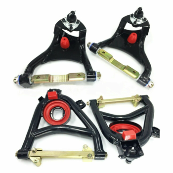 MT042001     1955-57 Chevy Fullsize Tri-five Tubular Control Arms, Upper &amp; Lower A- Arm Set（禁售temu）(不支持无理由退货)（禁售亚马逊）