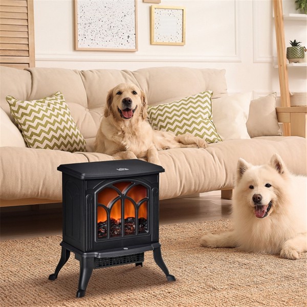 750W/1500W 17英寸电壁炉加热器 （ Amazon Shipping）（WalMart禁售）（周末不发货）-9