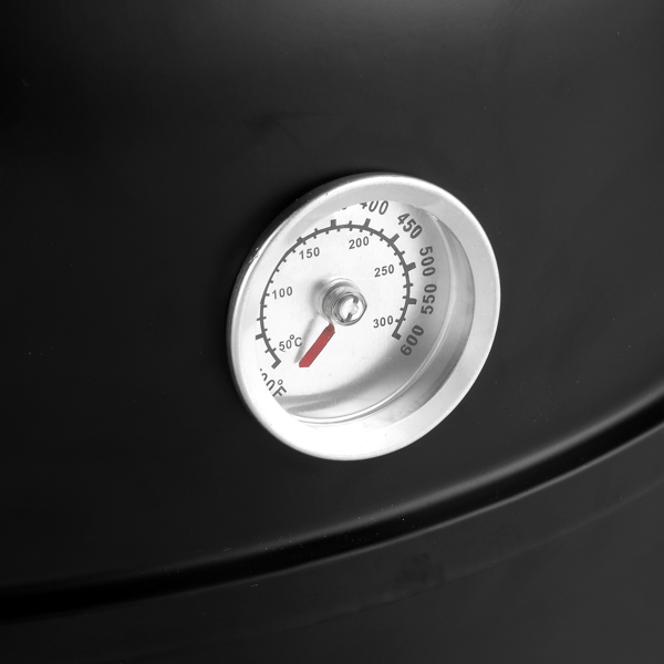  80*41*48cm 黑色 烟熏炉 铁喷塑 碳烤炉 欧洲 N001-16