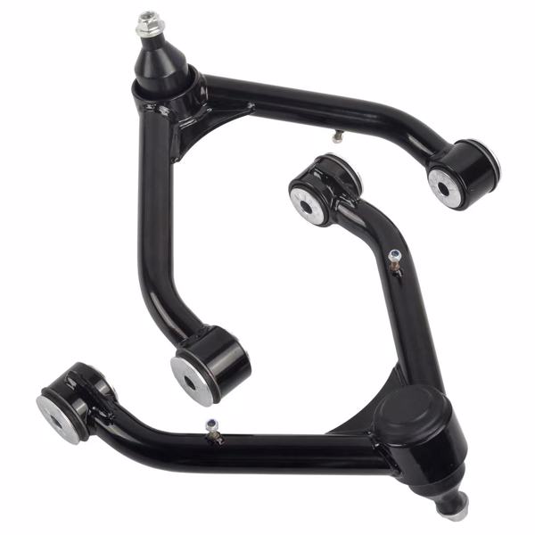 2PCS 2-4 Lift Front Upper Control Arms For 1999-2006 Sierra Silverado 1500 Black MT042021（禁售亚马逊）(不支持无理由退货)-2