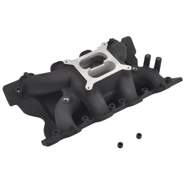Intake Manifold Aluminum Air Gap Dual Plane For Ford 351C Cleveland 1970-1986 BK MT023042（禁售亚马逊）(不支持无理由退货)-1