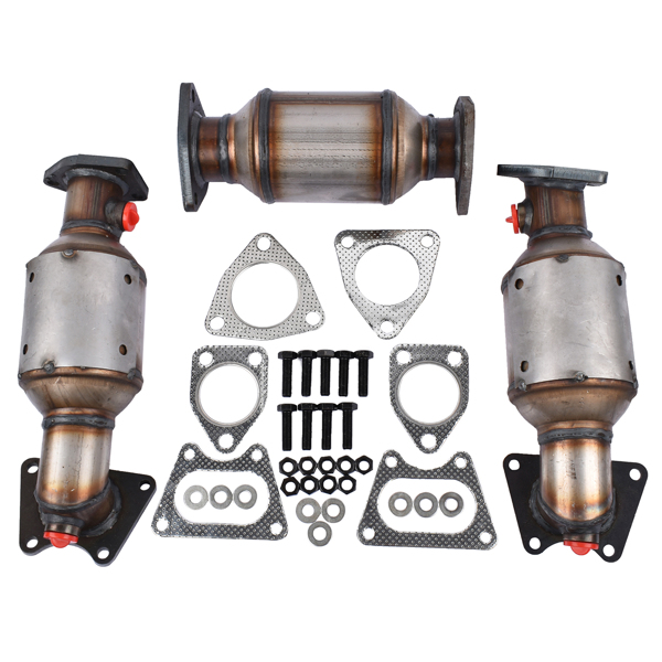 三元催化器 Catalytic Converters Set for Honda Pilot 3.5L 2005 2006 2007 2008 45106 45107 45108-1