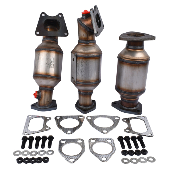 三元催化器 Catalytic Converters Set for Honda Pilot 3.5L 2005 2006 2007 2008 45106 45107 45108-5