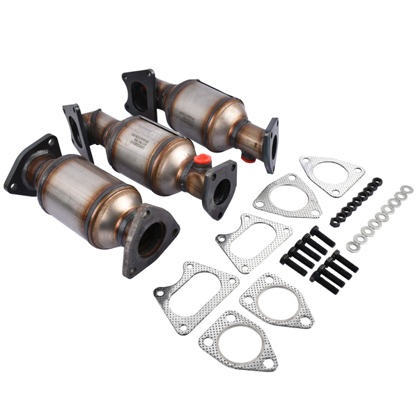 三元催化器 Catalytic Converters Set for Honda Pilot 3.5L 2005 2006 2007 2008 45106 45107 45108-4