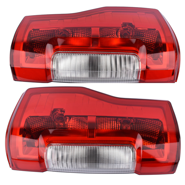 尾灯 Pair Left & Right Tail Lights w/o Blind Spot for Ford F-250 F-350 Super Duty 2017-2019 HC3Z13405D HC3Z13404D HC3Z13405F HC3Z13404F-10
