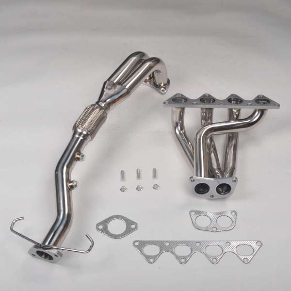 2002-2007 Mitsubishi Lancer 2.0L 4-2-1 Racing Exhaust Header Manifold Stainless Steel MT001218（禁售temu）(不支持无理由退货)（禁售亚马逊）-1