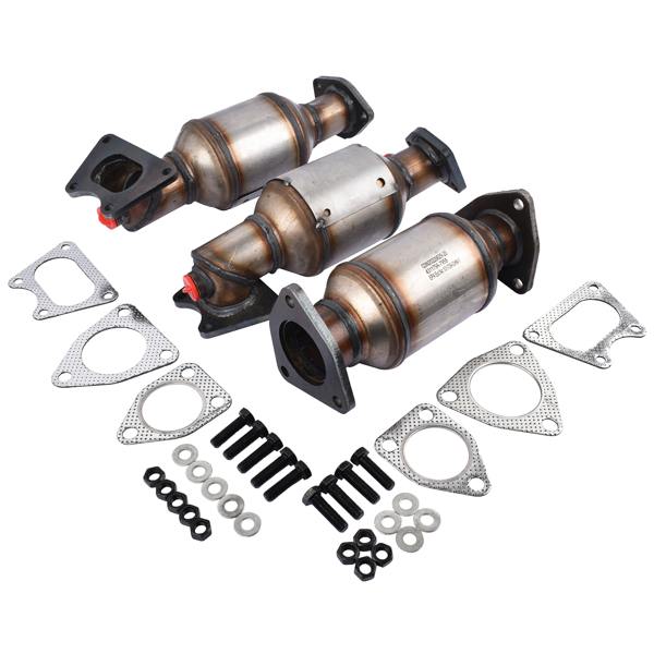 三元催化器 Catalytic Converters Set for Honda Pilot 3.5L 2005 2006 2007 2008 45106 45107 45108-6