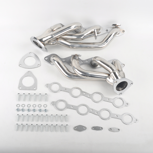 2001-2003 Chevy Silverado 1500 HD,2001-2003 GMC Sierra 1500 6.0L Escalade ESV Header MT001217（禁售temu）(不支持无理由退货)（禁售亚马逊）-1