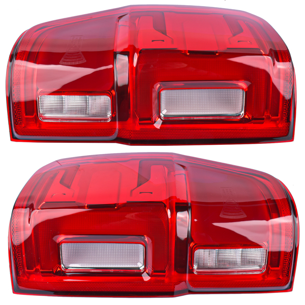 尾灯 Pair Left & Right LED Tail Light Assembly w/ Blind Spot for Ford Ranger 2019-2023 KB3Z13405G KB3Z13404G-3