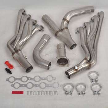 Exhaust Header for 99-06 Chevy/Gmc GMT800 Silverado/Sierra 1500 MT001120（禁售temu）(不支持无理由退货)（禁售亚马逊）