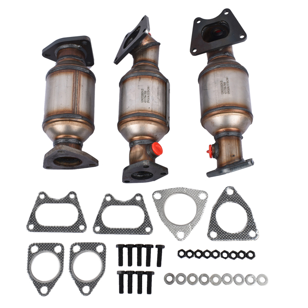 三元催化器 Catalytic Converters Set for Honda Pilot 3.5L 2005 2006 2007 2008 45106 45107 45108-2