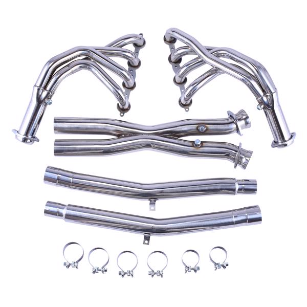 Exhaust Header fit for Corvette 2005-2013 C6 LS2 LS3  MT001002（禁售temu）(不支持无理由退货)（禁售亚马逊）-2