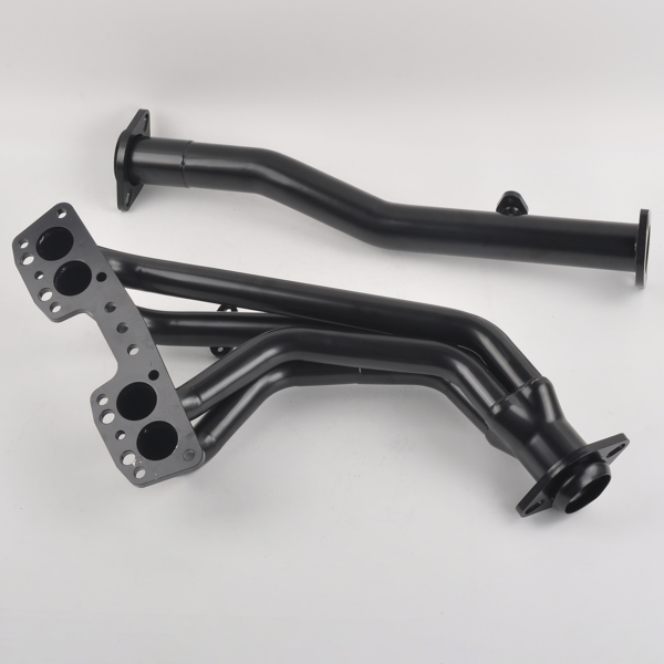 Black Performance Exhaust Header System For 90-95 Toyota Pickup/4-Runner 2.4L 22RE 4WD MT001093（禁售temu）(不支持无理由退货)（禁售亚马逊）-2