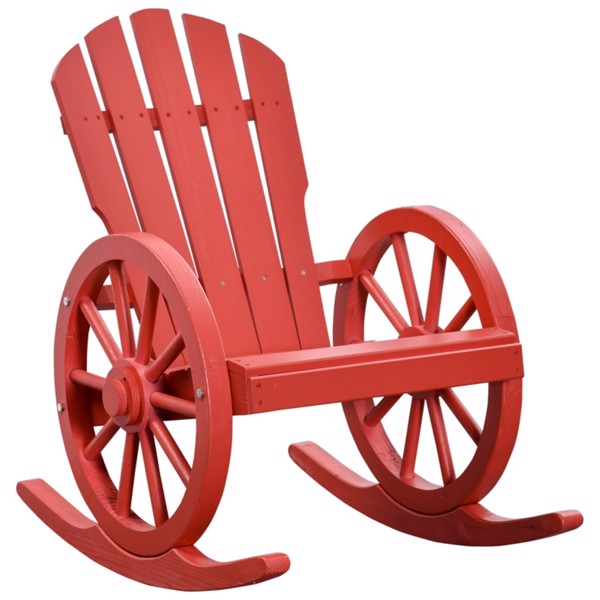 花园躺椅-红色 （Swiship-发货）（WalMart禁售）-3