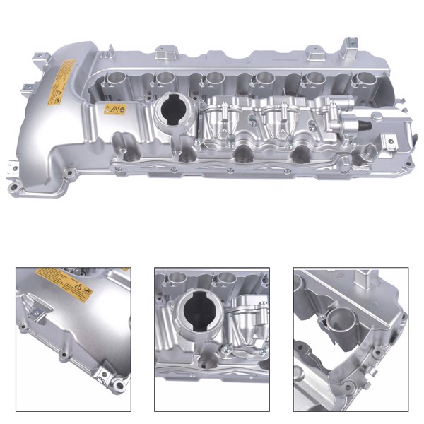 气门室盖 Aluminum Valve Cover 11127565286 11127565284 for BMW 335i xDrive 535xi 740i X6 Z4-2