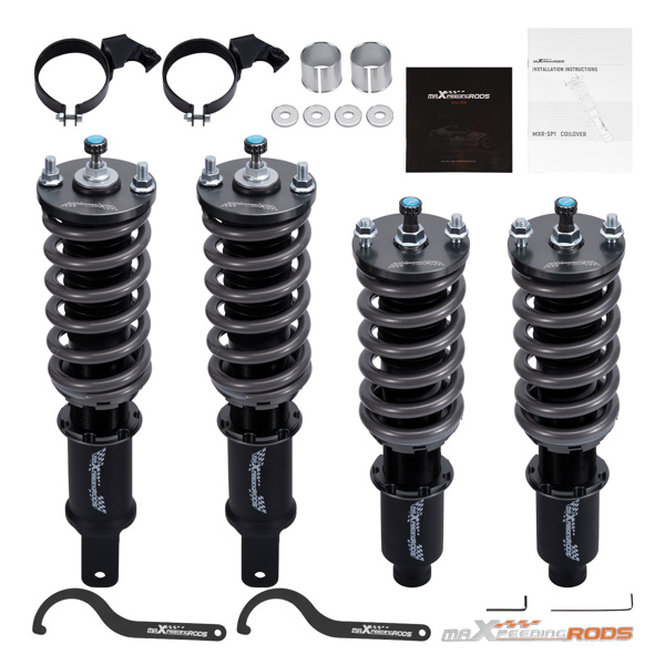 弹簧减震 NEW COT7 Coilovers Shocks For Honda Civic 1992-2000 Integra 1994-2001 Racing Coilover Suspension Kit-1