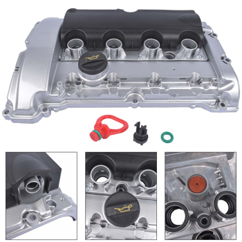 气门室盖 Aluminum Engine Valve Cover w/ Gasket & Cap for Mini Cooper R55 R56 R57 R58 R59 11127646555 11127585907 11127572854 11127561714