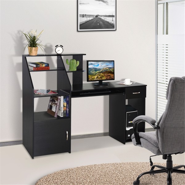 办公电脑桌 （Swiship-发货）（WalMart禁售）-6