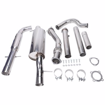 Exhaust Header for VW GOLF/JETTA/GTI 1.8 TURBO 3\\" TIP MT001123（禁售temu）(不支持无理由退货)（禁售亚马逊）