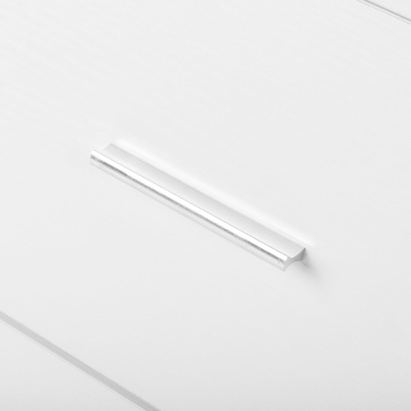  白色浮雕 刨花板贴三胺 H型 104.5*49*120cm 一门三抽 电脑桌 2个USB 2个电源插 S001-15
