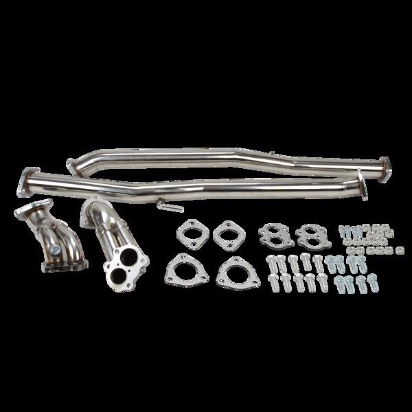 Stainless Steel Header Nissan 90-96 300ZX TURBO FAIRLADY Z Z32 VG30DETT MT001199（禁售temu）(不支持无理由退货)（禁售亚马逊）-4