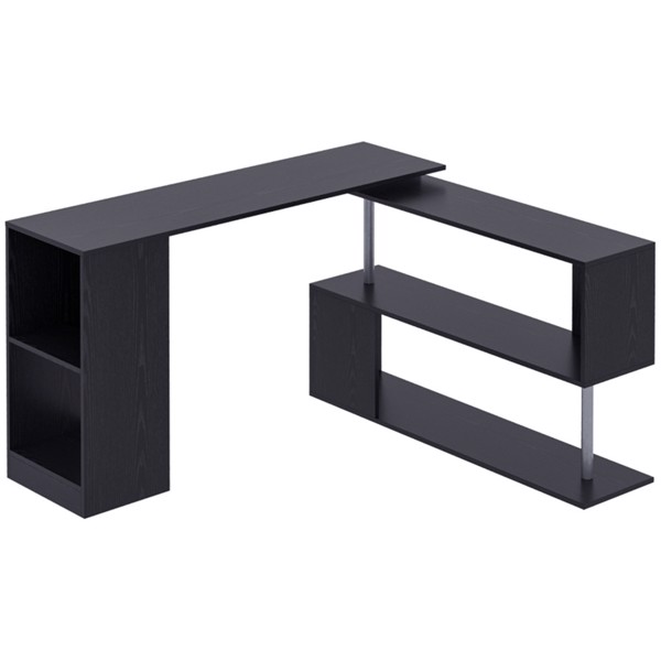 L-黑色电脑桌 （Swiship-发货）（WalMart禁售）-3