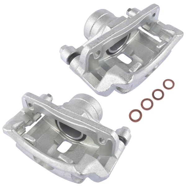 刹车卡钳 2PCS Front Left & Right Disc Brake Calipers w/ Bracket 19-B2090 19-B2091 for Honda Accord L4 2.3L 1998-2002 45019S84A00RM 45018S84A00RM-1