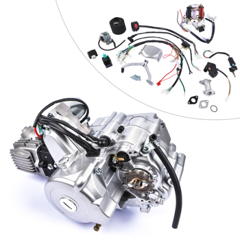 发动机 125CC 4-Stroke Semi-Auto Engine Motor Set for Go Kart ATV Quad Buggy