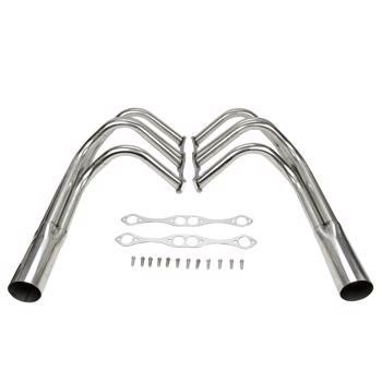 Exhaust Stainless Steel Header Chevy SMALL BLOCK V8 T BUCKET MT001191（禁售temu）(不支持无理由退货)（禁售亚马逊）