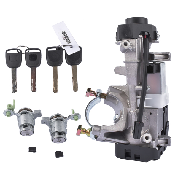 点火开关 Ignition Switch Cylinder Door Lock w/ Keys Complete Set for Honda CRV 2002-2006 72185-S9A-013 35100-SDA-A71-4